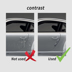 4PCS Car Door Edge Guards,Anti-Scratch Car Door Protector Trim Strip with Self Adhesive for Car Decor,Universal Exterior Car Accessories Door Guards for Cars Trucks SUVs (Black)