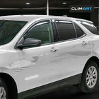 in-Channel Incredibly Durable Rain Guards for Chevrolet Chevy Equinox 2018-2024, Vent Window Visors, Car Accessories, Vent Deflector, Original Window Deflectors, 4 pcs - 618258