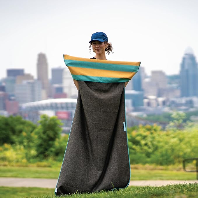 Athletic Running Towel, Full-Sized, Car Seat Cover - Moisture Wicking (Sasquatch)