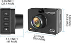 DRV-A310W GPS Dash Cam, Full HD Dashboard Camera, WDR/HDR Car Camera with Bluetooth & Wi-Fi Connectivity, G-Sensor, Collision Detection, Optional Rear Camera Support