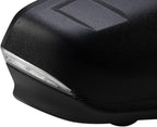 Passenger Side Power Heated Memory Mirror Textured Black Blind Spot Indicator Triple Stripe Style Compatible with 2019-2022 Chevrolet Equinox 2018-2022 GMC Terrain GM1321618