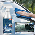 60ml Anti Fog Spray for Windshield, 1/2/3/5 Car Glass Waterproof Coating Agent, Auto Rain Agent Spray, Anti Fog Rain Prevention Spray for Car Interior Windscreen Mirrors Swimming Goggles
