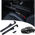 Half-Sized Seat Gap Filler Compatible with 2019-2026 RAM 1500 2500 3500| Zero Obstruction to Lower Center Console Storage | Anti-Drop Organizer | Window Breaker Interior Accessories