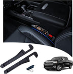Half-Sized Seat Gap Filler Compatible with 2019-2026 RAM 1500 2500 3500| Zero Obstruction to Lower Center Console Storage | Anti-Drop Organizer | Window Breaker Interior Accessories