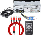 MVH-X390BT Digital Media Receiver with ARC app, MIXTRAX, Built-in Bluetooth and USB Direct Control for iPod/iPhone and Android Phones & zonoz 3 in 1 Multi USB Charging Cable (Bundle)
