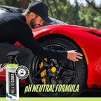 Legendary Wheel Cleaner Spray 16oz - Deep Cleaning Formula for All Wheel & Rim Finishes - Removes Brake Dust, Dirt & Grime