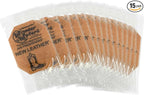Wonder Wafers - Diamond-Ultra Scented Car Air Fresheners - Individually Wrapped (15 Per Pack) (New Leather)