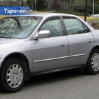 Window Visors Rain Guards for Honda Accord 1998-2002, Out-Channel Window Vent Wind Deflectors Visors Shades for 98-02 Accord Sedan