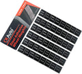 1/4oz, 0.25oz, Black, Adhesive Stick on Wheel Weights, EasyPeel Type. Cars, Trucks, SUVs, Motorcycles, RC Cars. Low Profile, 12oz/Box, U.S. OEM Quality, (48pcs)