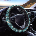 Car Steering Wheel Cover, 15 Inch Soft Breathable Steering Wheel Protector for Women Men, Universal Fit for SUV Sedan Van Truck, Southwest Aztec Blue