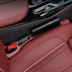Car Seat Gap Filler Organizer Universal for Car SUV Truck Accessories Seat Gap Plug Blocker with Storage Slot Red 2 Pack