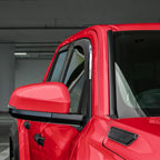 Voron Glass in-Channel Extra Durable Rain Guards for Toyota Tacoma 2024-2026 Double Cab, Window Deflectors, Vent Window Visors, 4 Pieces - 200694