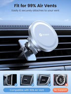 for MagSafe Car Mount [Upgraded Strongest Magnet Power] Magnetic Phone Holder for Car Vent 360 Adjustable Magnetic Car Phone Holder Mount for iPhone 16 Pro Max 15 14 13 12 Plus Mini
