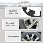 Rim Protector for Tesla 2024 2025 2026 Model 3 Highland 19 Inch Nova Wheels Cover All-in-one Car Tire Trim Rings Rim Case Hubcaps Model 3 Accessories