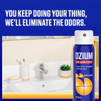 Air Sanitizer Spray - Room Odor Eliminator for Home, Car, and Office - Citrus Air Cleaner - 3.5 oz - 2 Pack
