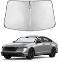 Windshield Sunshade Compatible for Honda Accord 2023-2024 2025 2026, Sun Visor for Front Windshield & Window Sun Shade Cover, UV Heat Blocker & Protector, Car Accessories