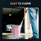 2 Gallon Silicon Car Trash Can with Lid - 100% Leak-Proof Trash Bin, Waterproof Garbage Can, Gifts for Men and Women