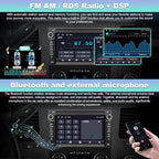 Car Radio for Chevrolet Chevy Silverado GMC Sierra Yukon 2007-2013 Android 13 GPS Navigation 2GB+32GB with 7 inch Touch Screen CarPlay Android Auto Bluetooth SWC