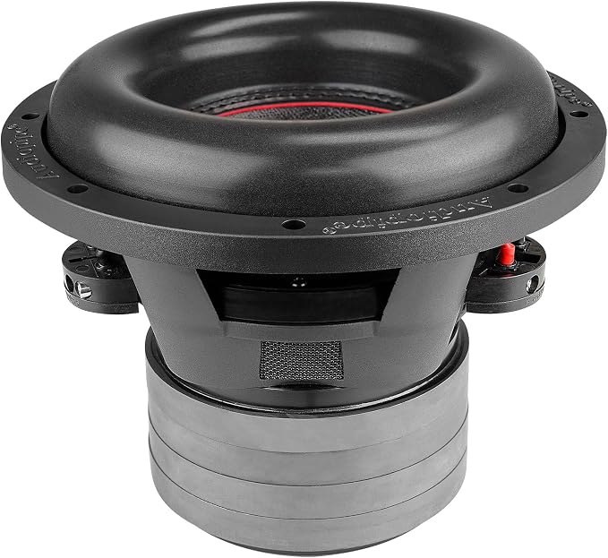 10" Quad Stack Composite Cone Subwoofer (TXX-BDC-IV-10), Superior Performance, 1800W, 4 Magnets, BASV Voice Coil, Aluminum Basket, Multi-Connect, Non-Press Paper Cone, 2 x 4 Ohms