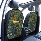 William Morris Cock Pheasant Car Seat Back Kick Protectors Kick Mats With Storage Pockets For Vehicles To Protect From Dirt Mud Scratches 2 Pack