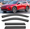 2025 2026 Tape-On Rain Guards for Toyota Crown Signia Side Window Visor Deflectors Hybrid XLE Limited Tinted Vent Shade Protectors