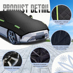 Hail Protector Car Cover for Ford F-150 Raptor SuperCrew (2017-2026),Hail Car Cover Thickened Anti-Hail Half Protection,Waterproof All Weather,Sun-Resistant Scratchproof ze42