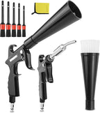 High Pressure Car Interior Cleaning Gun Interior Dryer Hair Dryer Car Detail Gun Fast Drying Blows Away Dust and Dirt Using Air | Car Detailing Tools for Quickly Blowing Out Debris and Dust Air-Powered