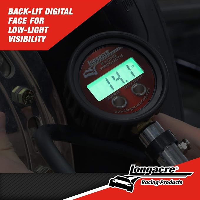 52-53008 Digital Quick Fill Tire Press. Gauge, 0-60