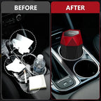 Car Trash Can with Lid - 1-Pack, Interior Accessories for Vehicles, Leakproof Garbage Can with 30 Detachable Trash Bags, Multipurpose Organizers and Storage Solutions for Home and Office