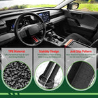 Door Side Storage Tray Compatible with Toyota RAV4/Wildlander 2026 Accessories,4PCS TPE Door Side Insert Tray Set for RAV4,Front & Rear Interior Car Organizer