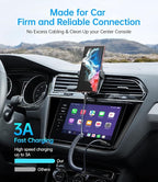 Coiled USB C Cable Fast Charging for Car 3FT/5FT, USB A to USB C Cable, Type C Charge Cord USB-C Charging Cable Compatible with iPhone 17/16/15/Samsung Galaxy S20 and More USB C Devices-Black