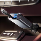 Car Charger USB C Fast Charge, [Single-Port] Retractable Car Charger USB C, RV Power Adapters for Women Men Phone Type C Charging for iPhone 17 Pro Max 16 15 Samsung S26 S25, MacBook Neo