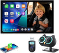 OTTOCAST Baby Car Camera Displaying on Car Screen,1080P Clear No-Glow Night Vision,Split-Screen Navigation,150°Wide Angle,Car Baby Monitor with Built-in Wireless CarPlay Cabin Care Car Adapter 2026