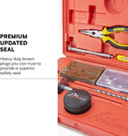 Tire Repair Kit - Professional Heavy Duty Tire Plug Kit, Tubeless Tire Repair Kit for Flat Tire & Puncture Repair on Cars, Trucks, SUVs, ATVs, UTVs, RVs & Motorcycles