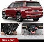 4 Pin Trailer Wiring Harness Kit 56406 Vehicle Standard 4 Way Connector Custom for 2019 2020 2021 2022 2023 Jeep Cherokee Simple Fit Tow Hitch Harness