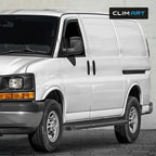 in-Channel Incredibly Durable Rain Guards for GMC Savana 2500/3500 1996-2026, Original Window Deflectors, Vent Window Visors, Vent Deflector, 2 pcs. - 696209