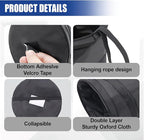 Collapsible Car Trash Can, Mini Portable Auto Garbage Bag, 1PC | Pop-Up Vehicle Rubbish Bin, Waterproof Waste Basket Bin with Magic Sticker, Hanging Washable Auto Trash Bag
