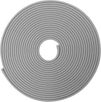 32.8ft (10m) Car Door Edge Guards Light Gray – Self-Adhesive PVC, U-Shaped, Fits Most Vehicles, Fade-Resistant, Scratch- and Chip-Resistant – Reduces Dings in Parking Lots
