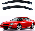 KPY Rain Guards Fit for 1997-2001 Honda Prelude, Out-Channel Window Visors Vent Wind Deflectors 2PC, Car Accessories for 97-01 Prelude