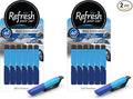 Odor Elimination cool breeze Auto Vent Stick, New Car, 6 Per Pack (Pack of 2)