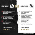 Bullet Antenna Chevy Silverado & GMC Sierra Trucks - 50 Cal Accessories - Anti Theft - Carwash Safe - Short Replacement Antenna for Truck (SmartLock)
