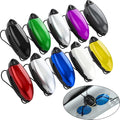 10 Pieces Auto Car Vehicle Sun Visor Clip Holder for Sunglasses Glasses Holder Hanger Eyeglasses Mount Ticket Card Clip Car Accessories(Colorful)