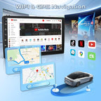 4G+64G Car Stereo Radio for Toyota Corolla Matrix 2003-2008(LHD), Wireless Carplay Android Auto, 5GWiFi+GPS, 9 inch Incell Touchscreen Radio for Corolla, Backup Camera Bluetooth FM SWC