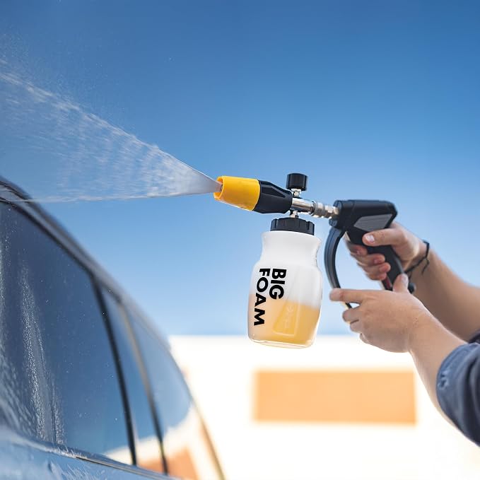 Foam Soap, 16 oz - pH-Balanced Car Wash and Detailing Soap for Foam Cannons, Pressure Washers, and Foam Guns - Safe for Paint, Wax, Clear Coat, and Ceramic Coatings