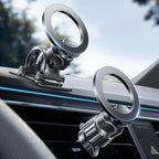 for MagSafe Car Phone Mount -Strong Magnets Magnetic Phone Holders for Your Car 2-in-1 Vent Dashboard Magnet Cell Phones Holder Mounts Car Accessories Gitfs for Men Women fit iPhone, Black | Dash Accents