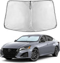Windshield Sunshade Compatible for Nissan Altima 2019-2024 2025 2026, Sun Visor for Front Windshield & Window Sun Shade Cover, UV Heat Blocker & Protector, Car Accessories