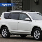 Window Visors Rain Guards Shield for 2006-2012 Toyota Rav4, Out-Channel Window Vent Wind Deflectors Visors Shades for 06 07 08 09 10 11 12 Rav4