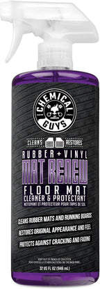 Mat Renew Rubber + Vinyl Floor Mat Cleaner And Protectant, Safe for Cars, Trucks, SUVs, Motorcycles, RVs & More, Extra Large 32 fl oz