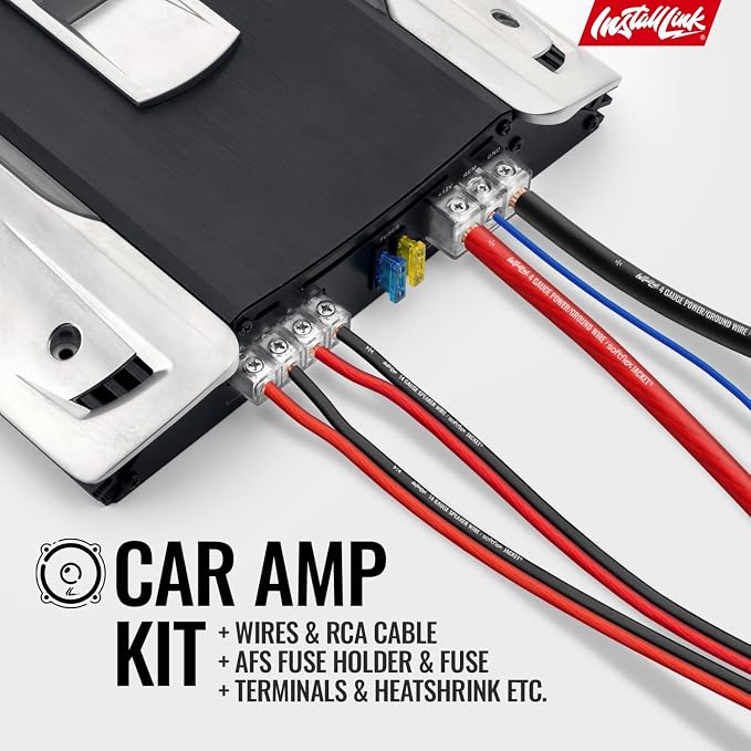 4 Gauge Amp Wiring Kit (CCA)