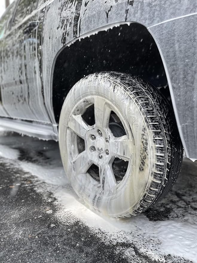 Pro50 Touchless One Step Car Wash Detergent Soap Concentrate - No Brushing, Commercial Grade Professional Auto Foam Cleaner Also Great for Trucks, RVs, Tractors (2.5 Gallons)